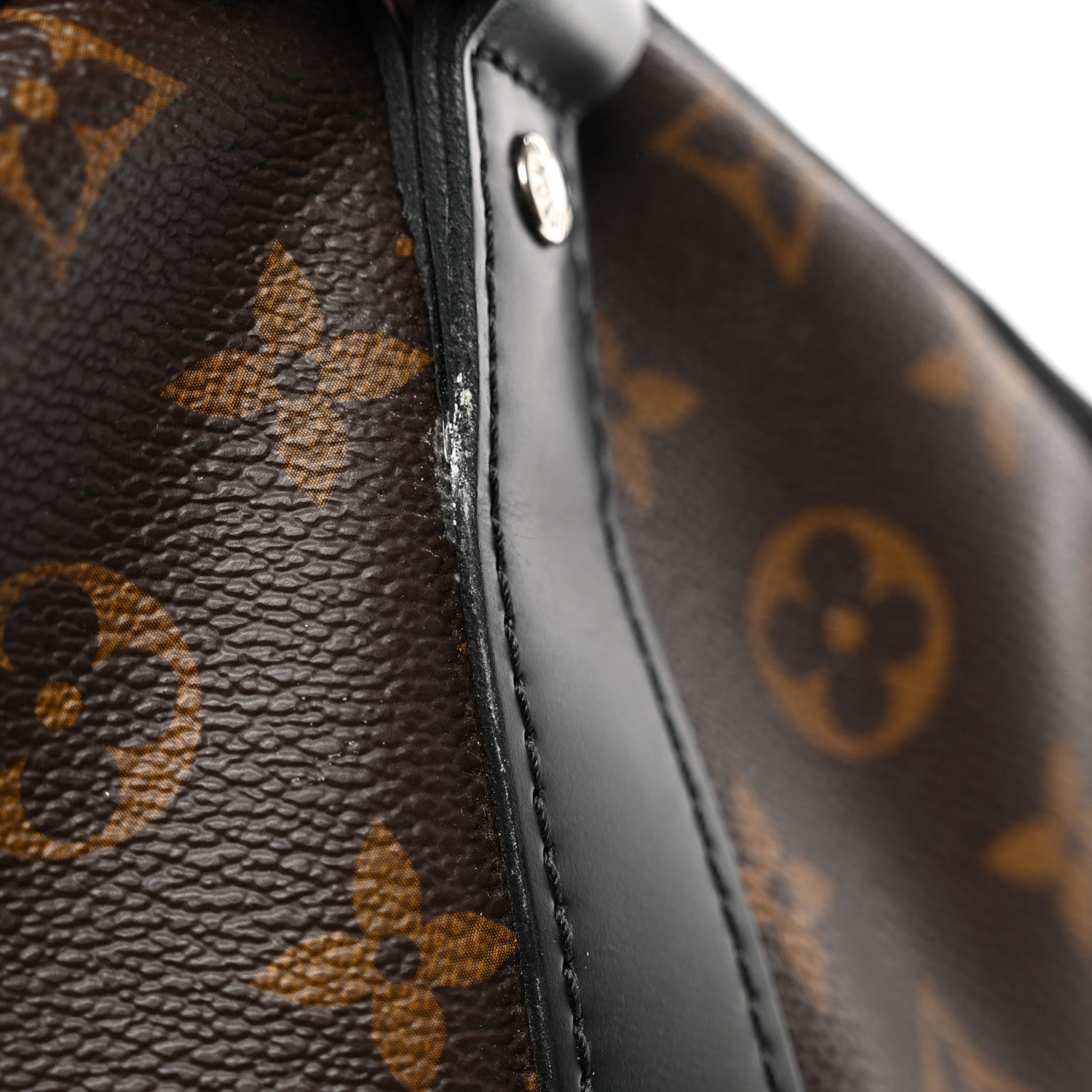 Louis Vuitton Monogram Macassar Keepall Bandouliere 55 9 of 10