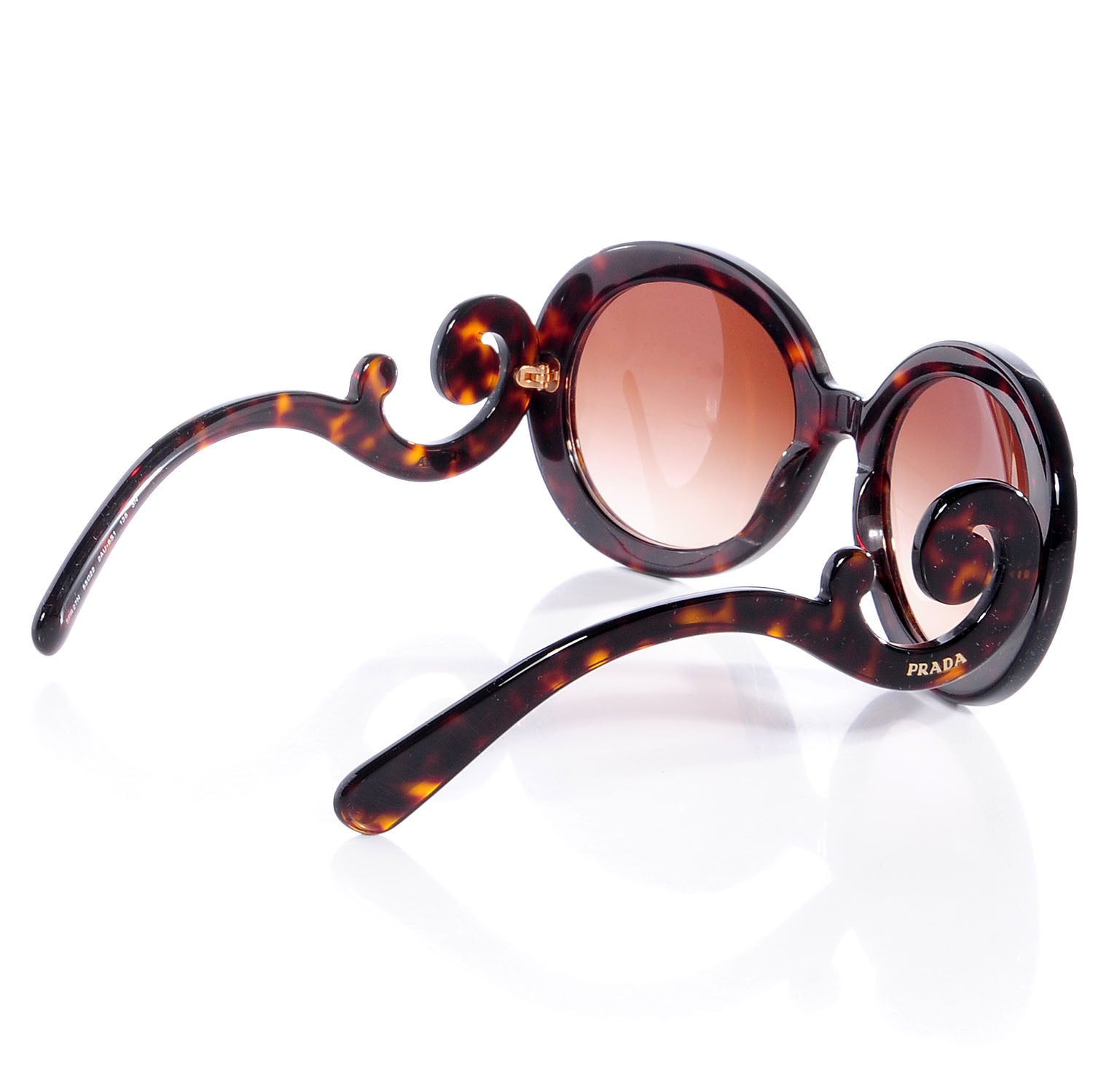 Prada Baroque Sunglasses SPR 27N Tortoise 2 of 6