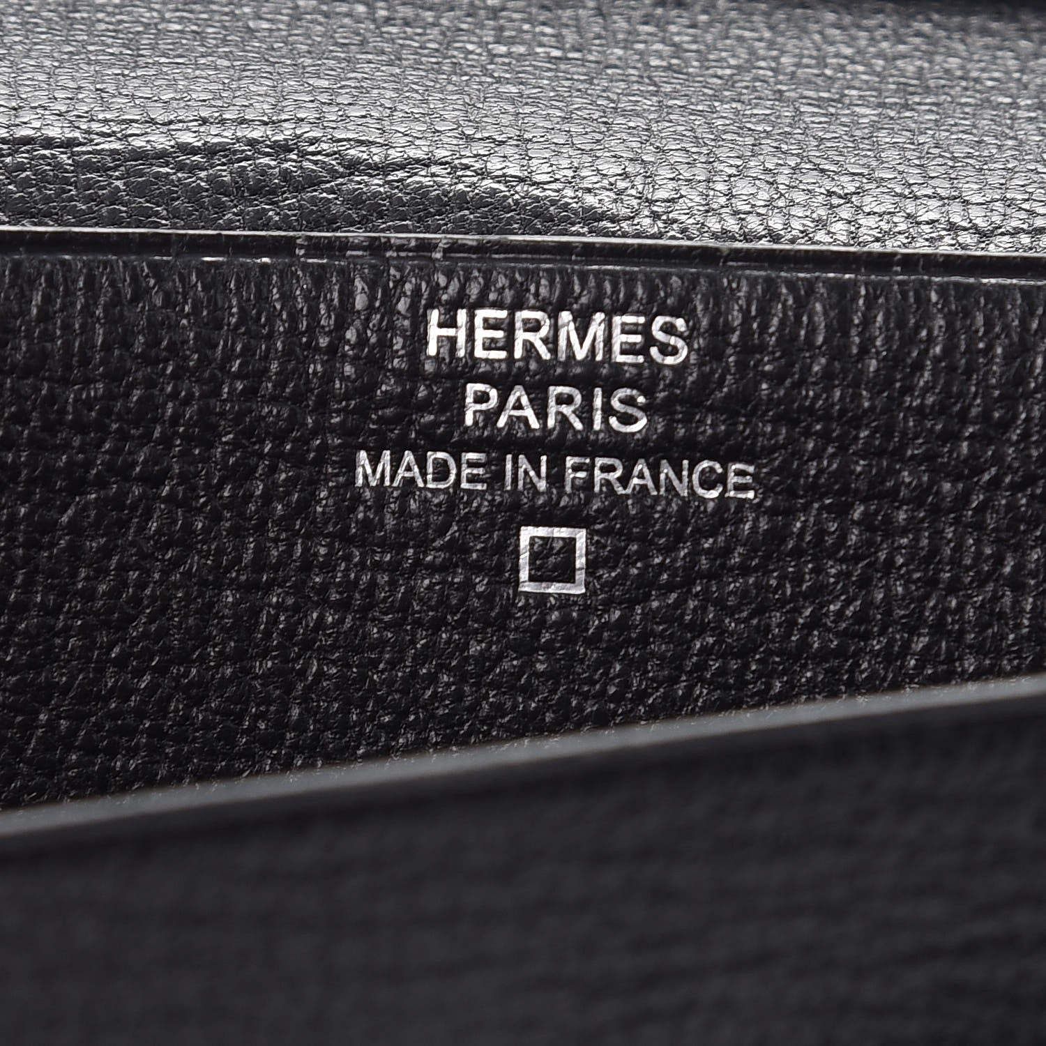 Hermes Alligator MC2 Fleming Checkbook Holder Wallet Black 6 of 7
