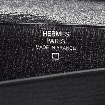 Hermes Alligator MC2 Fleming Checkbook Holder Wallet Black 6 of 7