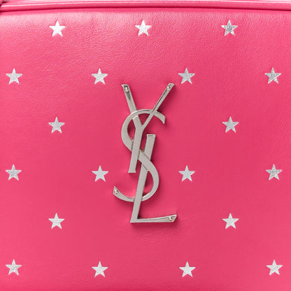 Saint Laurent Calfskin Monogram Star Lou Camera Bag Fuchsia 8 of 10