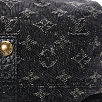 Louis Vuitton Denim Neo Cabby MM Black 9 of 10
