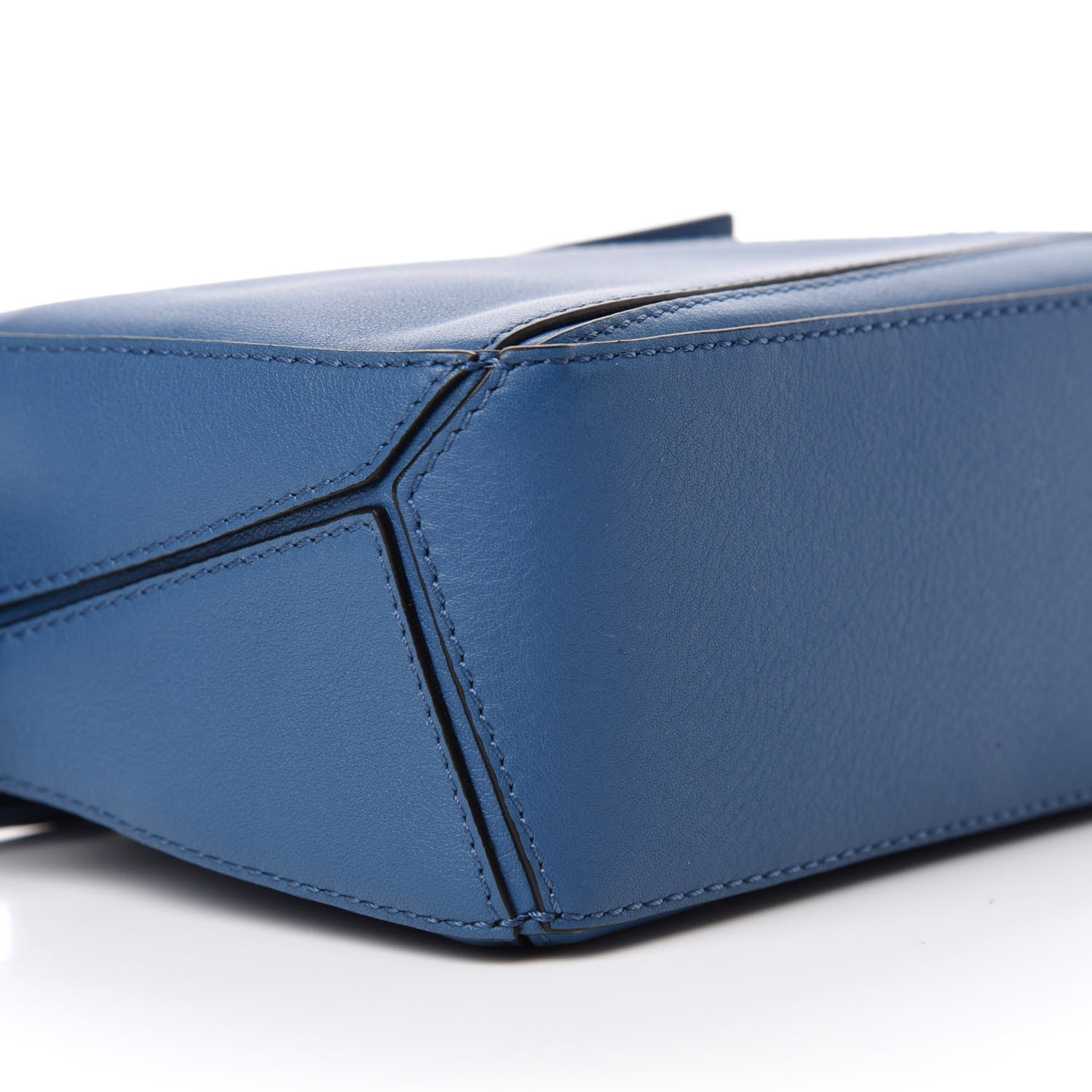 Loewe Calfskin Mini Puzzle Bag Blue 6 of 10