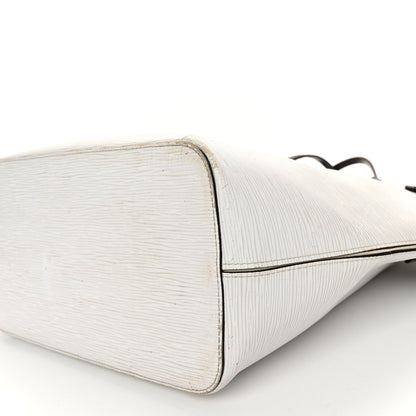 Louis Vuitton Epi Neverfull MM White 9 of 16
