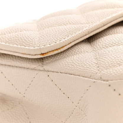 Chanel Caviar Quilted Mini Rectangular Flap Light Beige 11 of 13