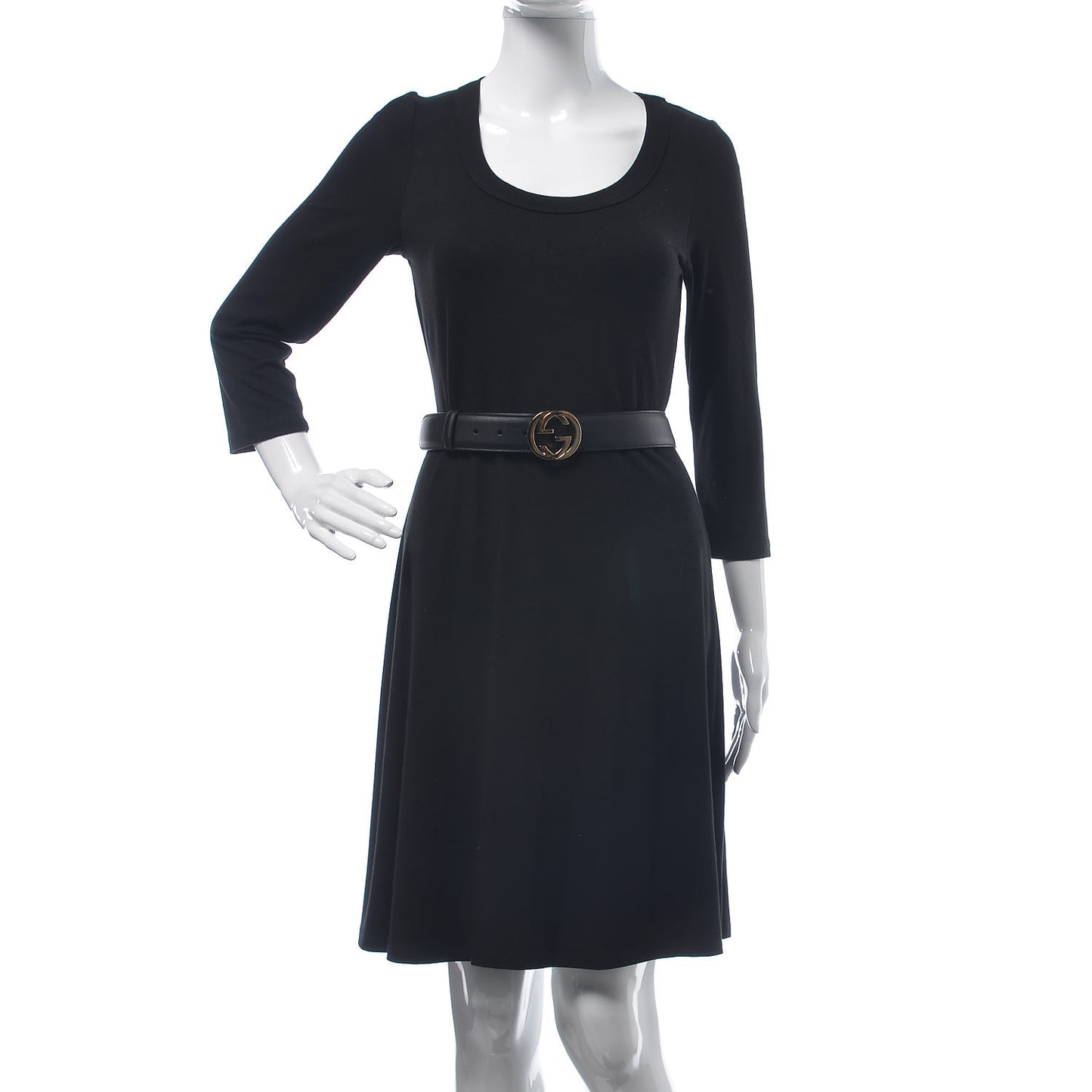 Calfskin Interlocking G 37mm Belt 115 46 Black