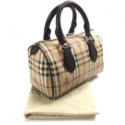 Burberry Haymarket Check Small Chester Bowling Bag 3 of 8