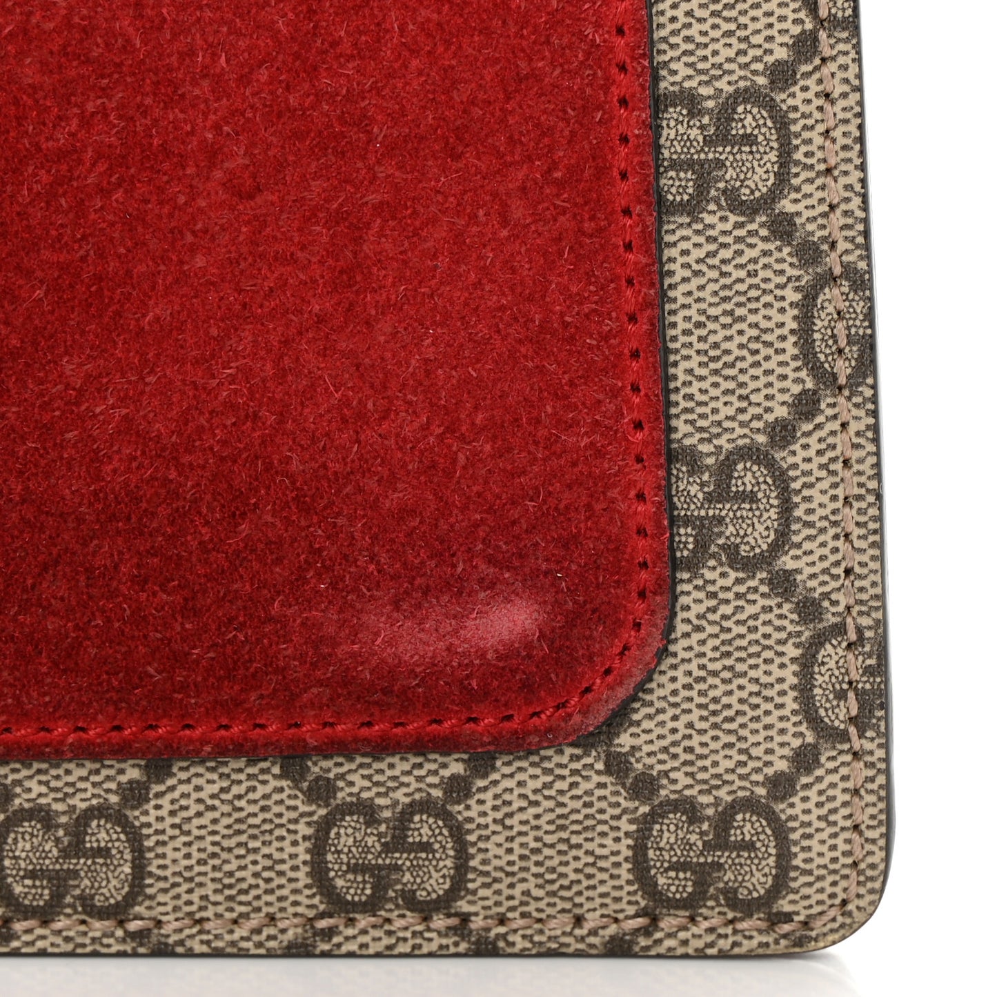 GG Supreme Monogram Embroidered Medium Dionysus Shoulder Bag Beige Hibiscus