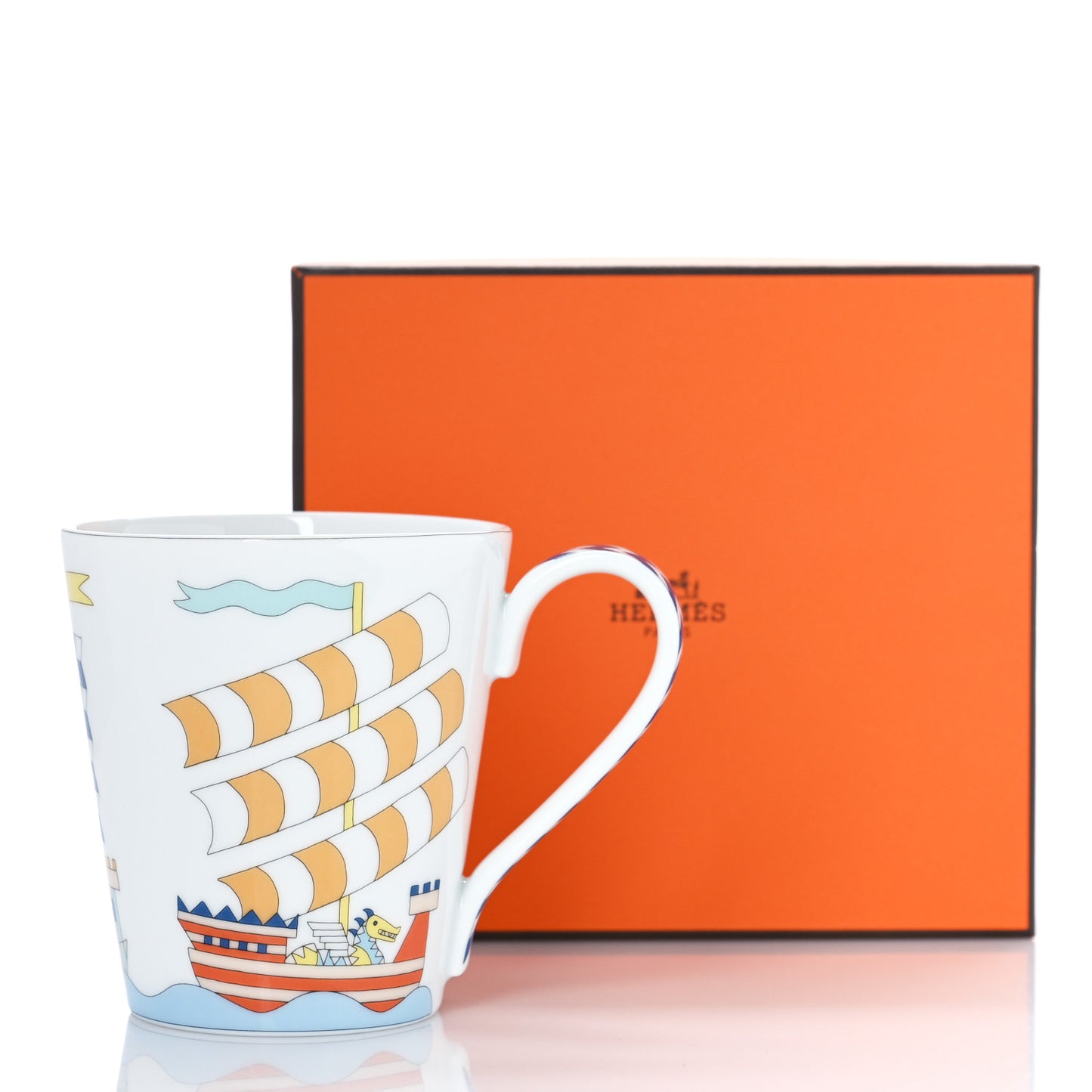 Porcelain Epopee Boat Mug