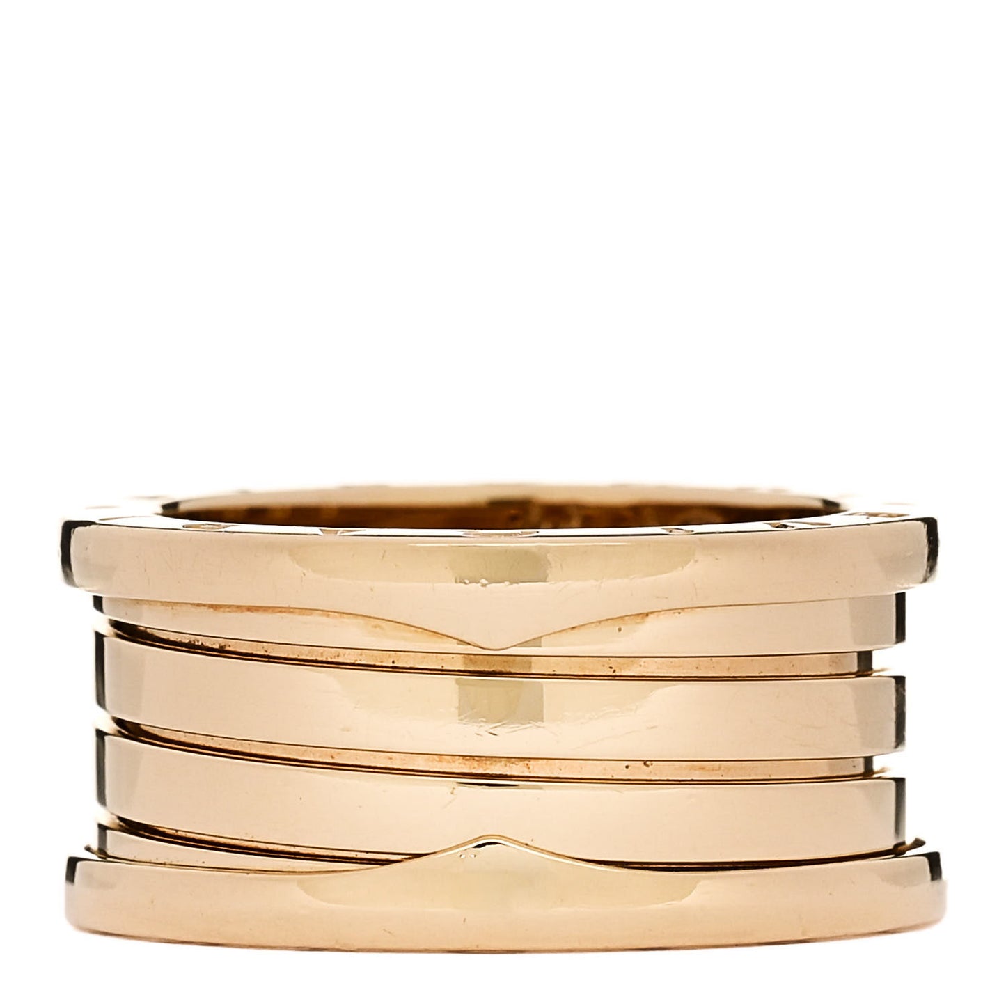 18K Yellow Gold B.Zero1 Three-Band Ring 57 8