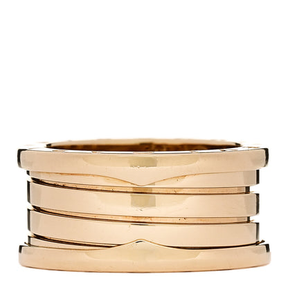 Bulgari 18K Yellow Gold B.Zero1 Three-Band Ring 57 8 1 of 6