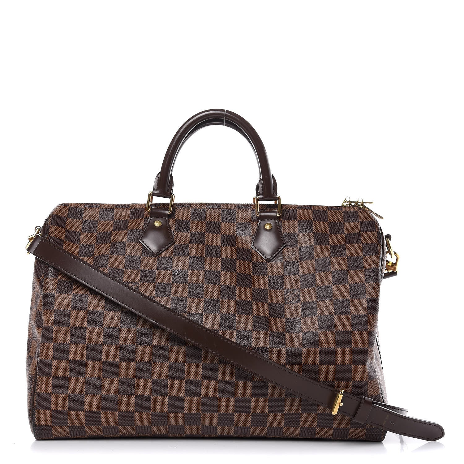 Louis Vuitton Damier Ebene Speedy Bandouliere 35 1 of 13