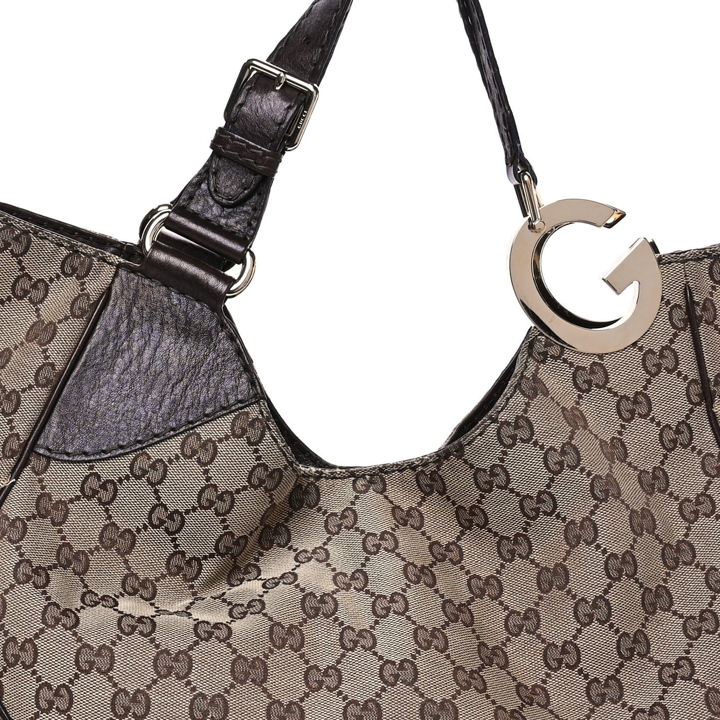 Monogram Medium Charlotte Hobo Brown
