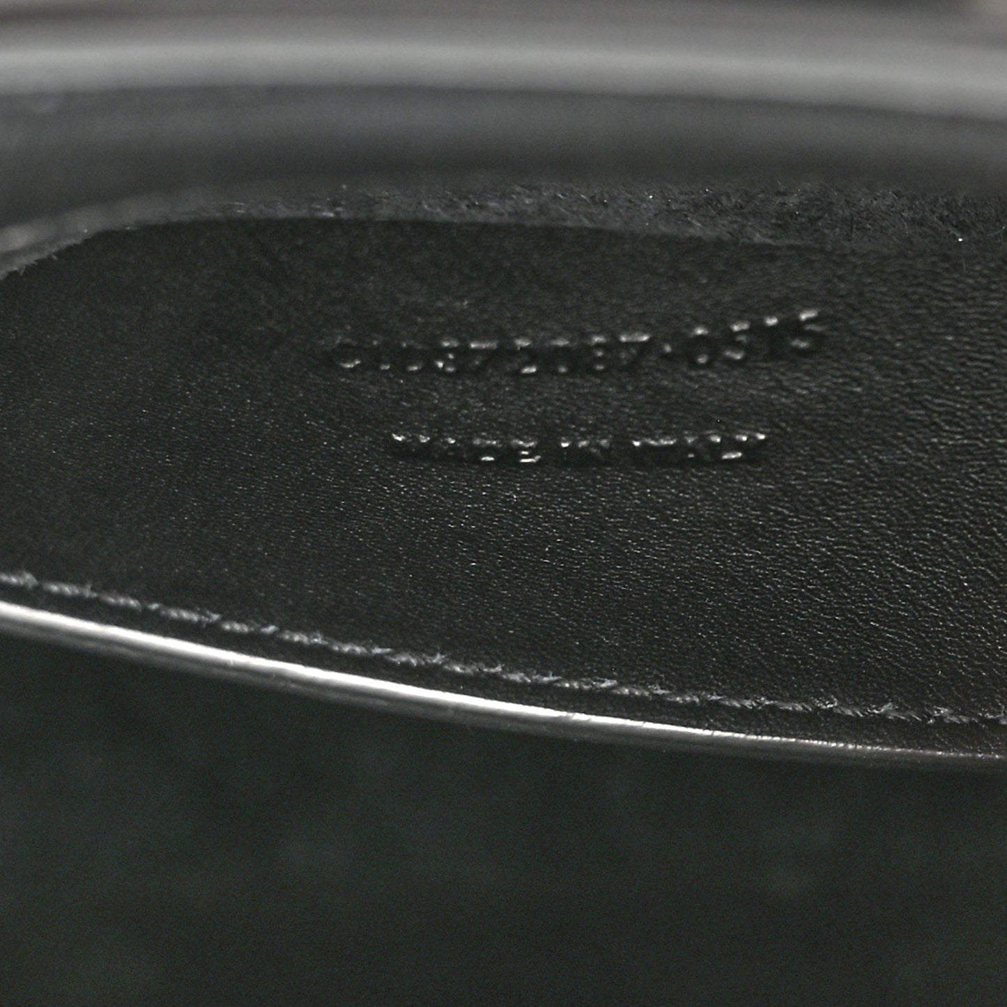 Calfskin Monogram Baby Cabas Black