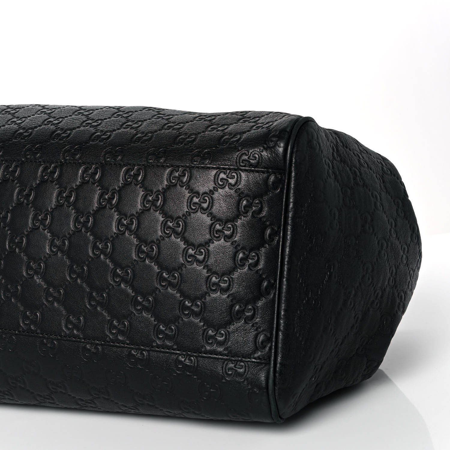 Gucci Guccissima Medium Emily Shoulder Bag Black 9 of 11