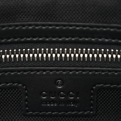 Gucci Soft GG Supreme Monogram Web Belt Bag Black Grey 6 of 10