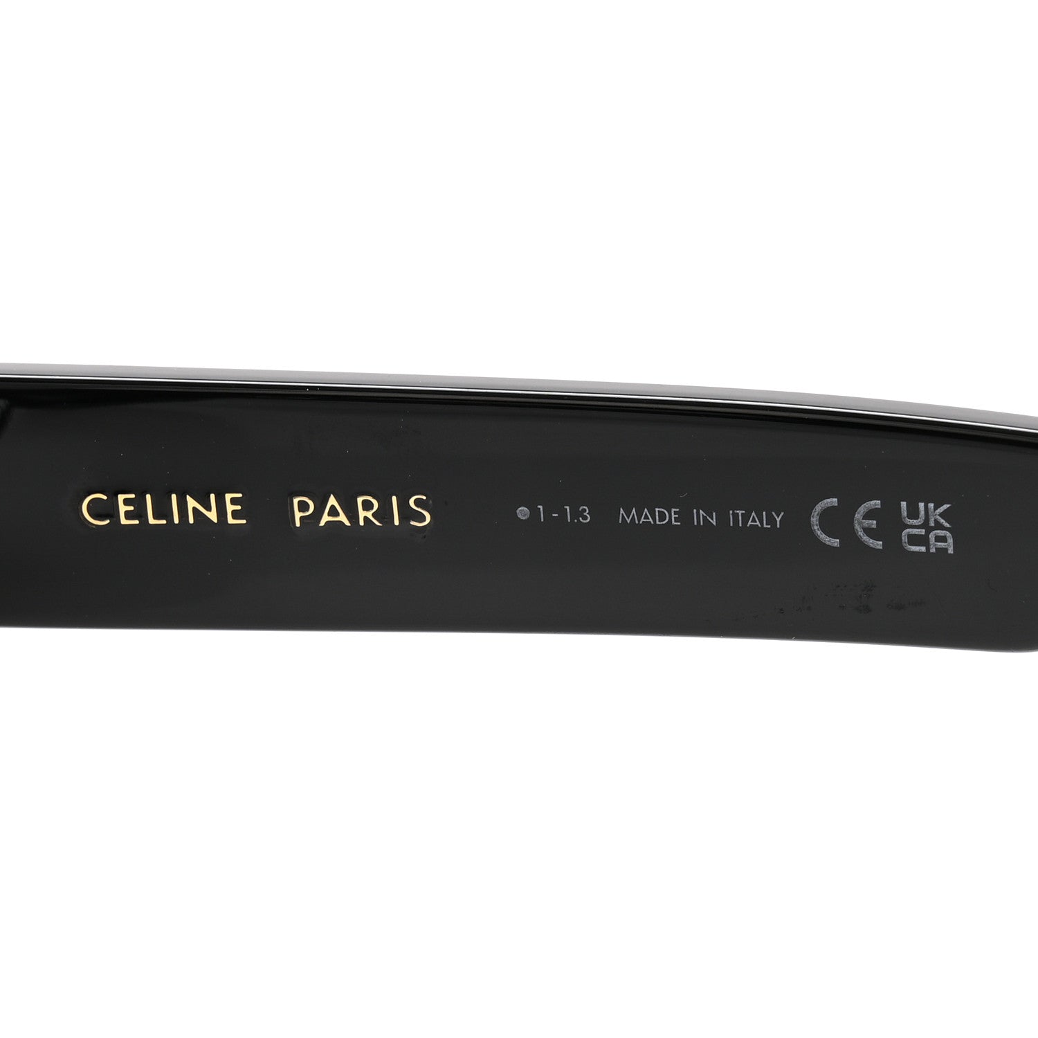 Celine Acetate Triomphe 01 Sunglasses CL 40194U Black 5 of 7