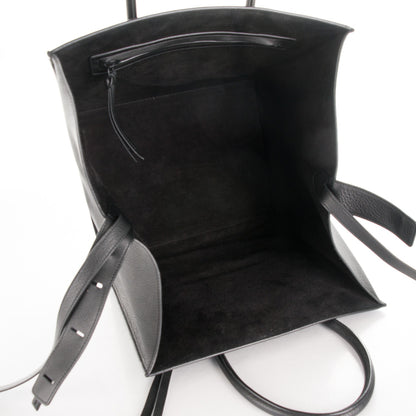 Celine Supple Calfskin Medium Phantom Luggage Black 5 of 7