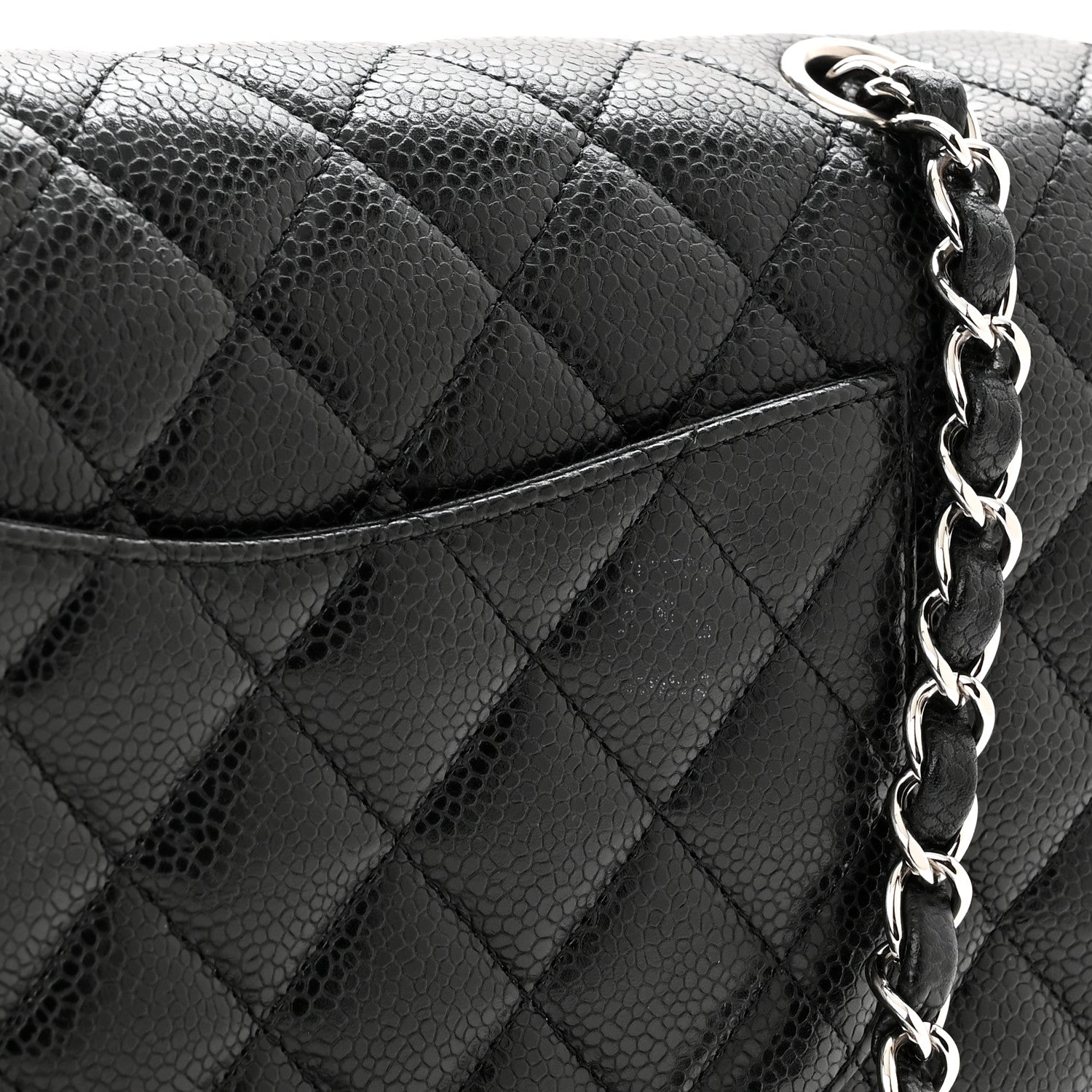 Chanel Caviar Quilted Medium Double Flap Black 13 of 13