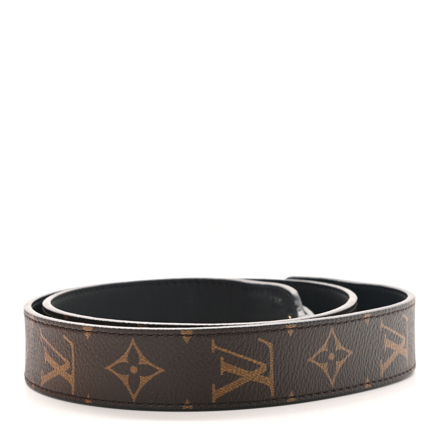 Louis Vuitton Monogram Bandouliere Shoulder Strap XL Black 2 of 6