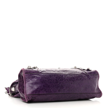 Balenciaga Agneau Giant 21 Silver Hardware City Raisin 4 of 21