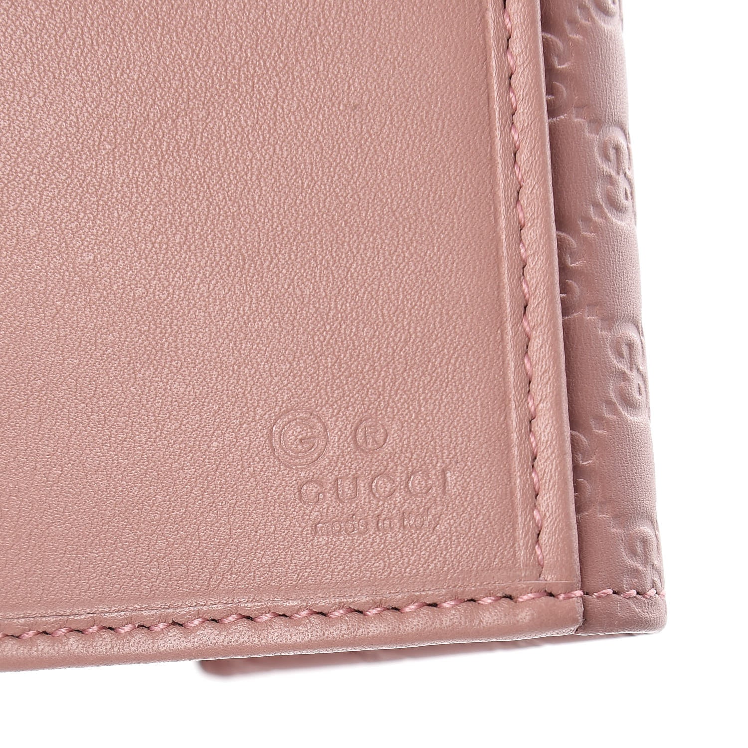 Gucci Microguccissima Continental Flap Wallet Soft Pink 7 of 8
