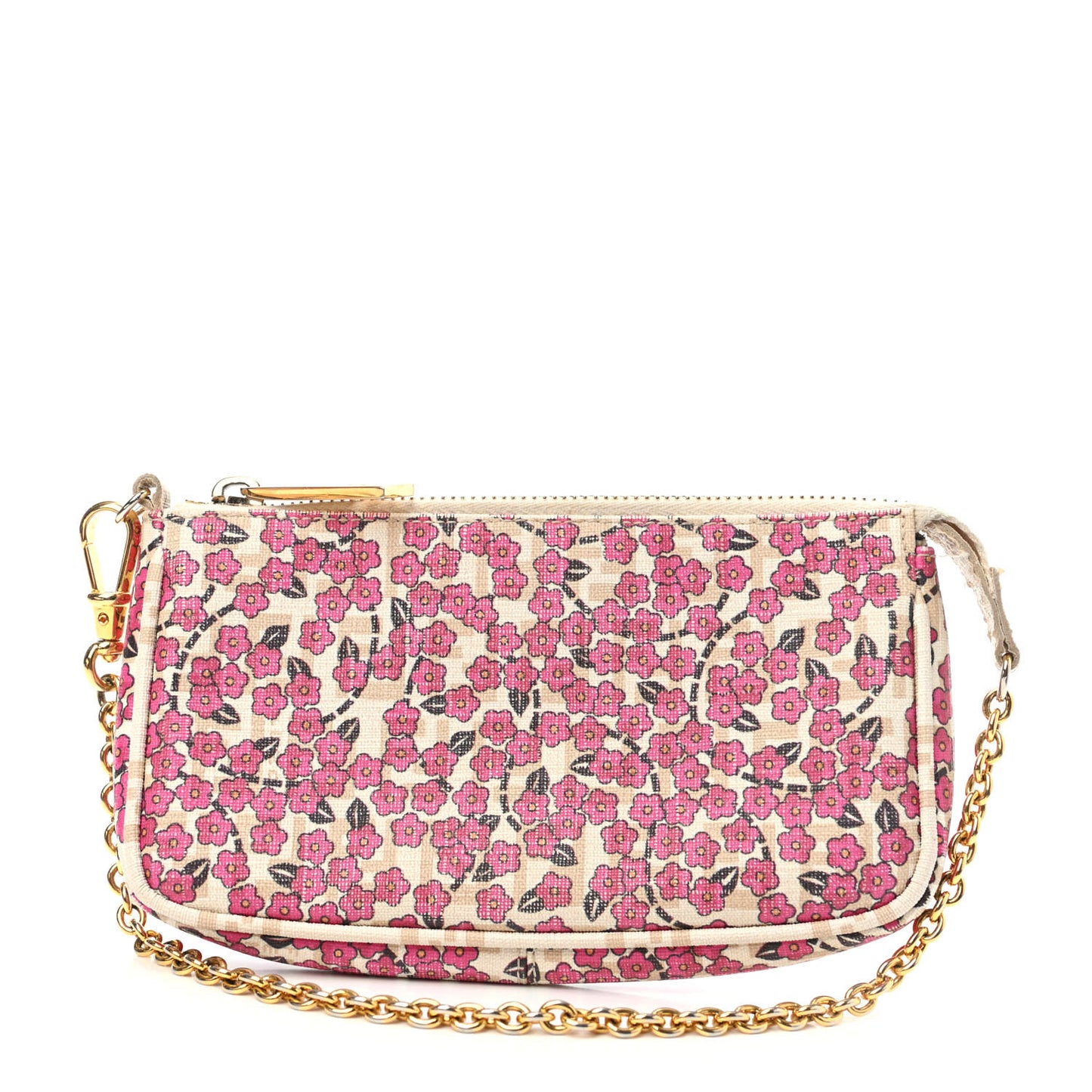 Spalmati Zucca Cherry Blossom Pochette Pink Multicolor