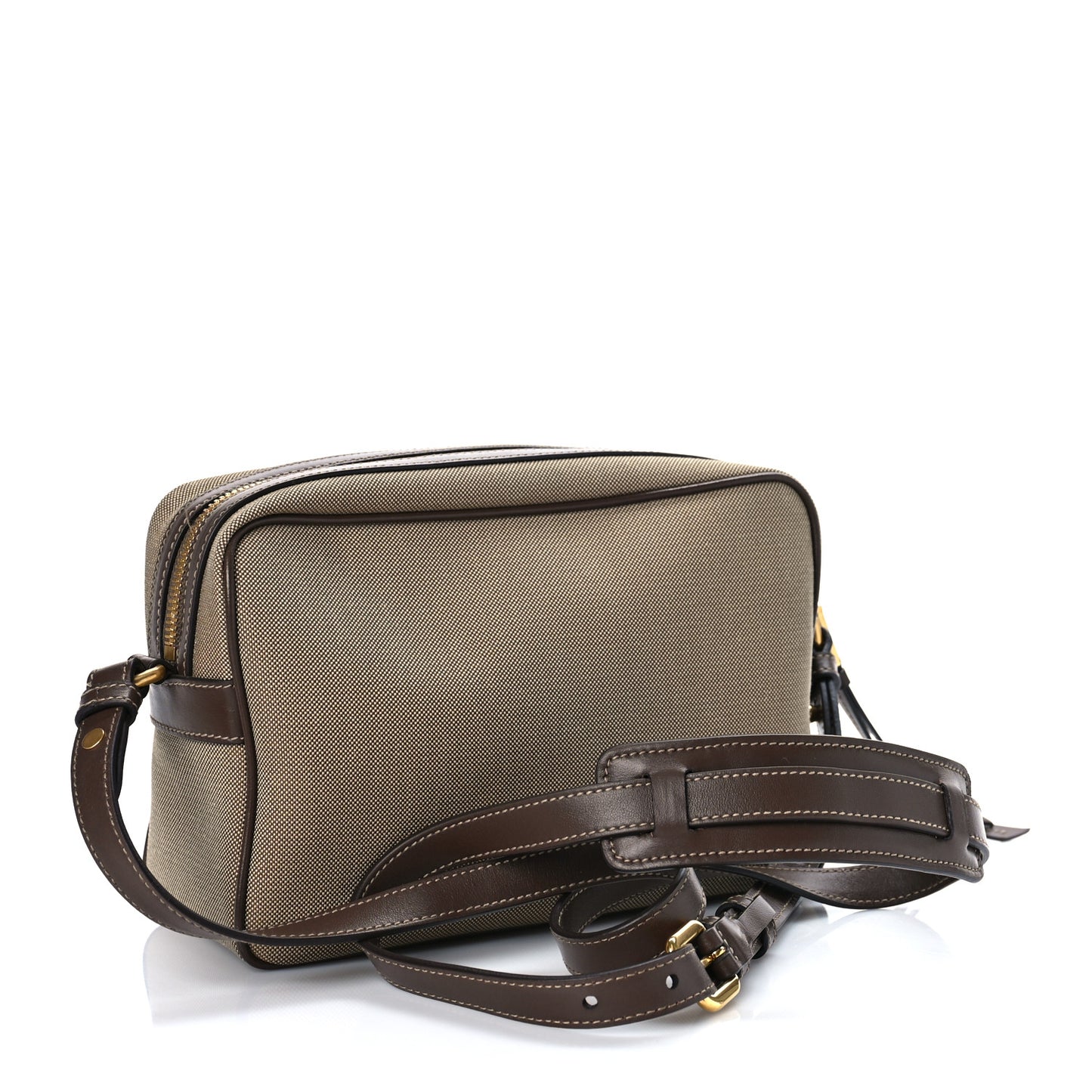 Jacquard Logo Camera Bag Corda Bruciato