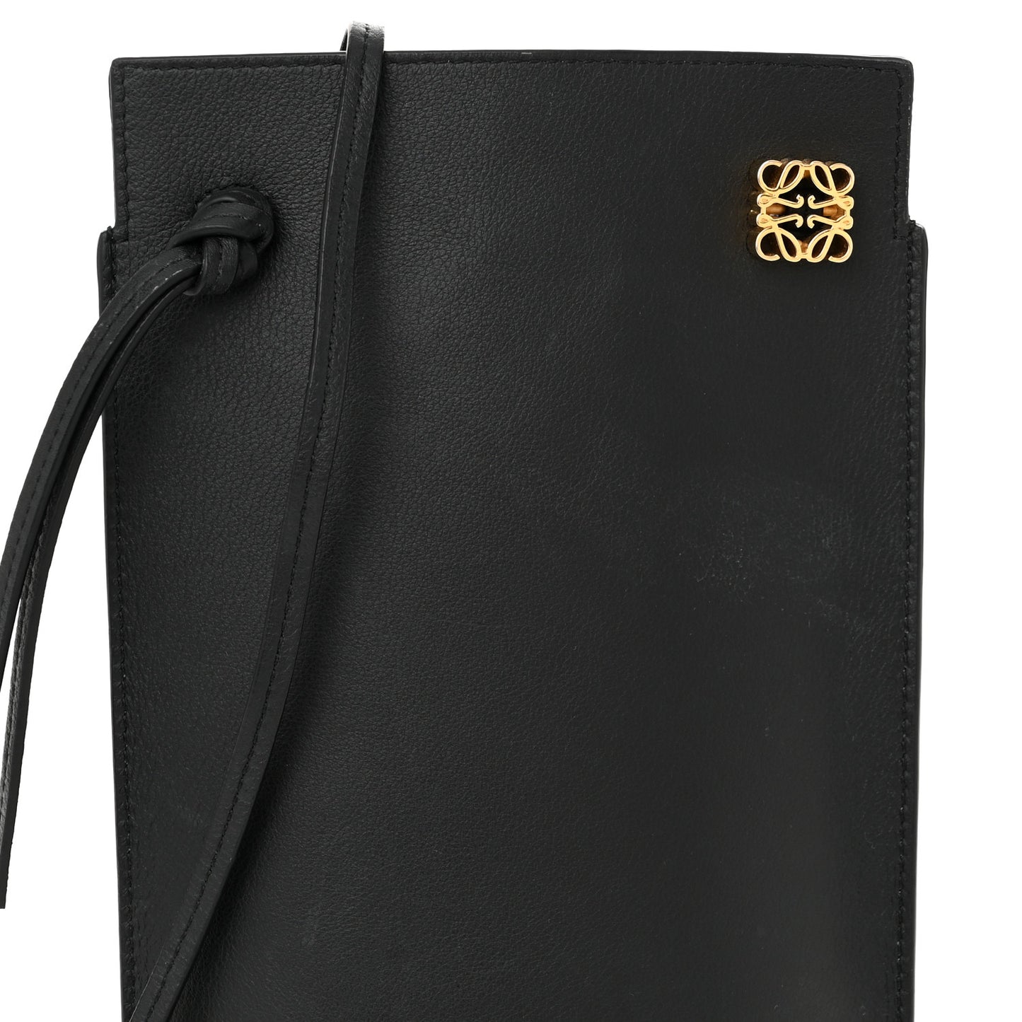 Smooth Calfskin Dice Pocket Black