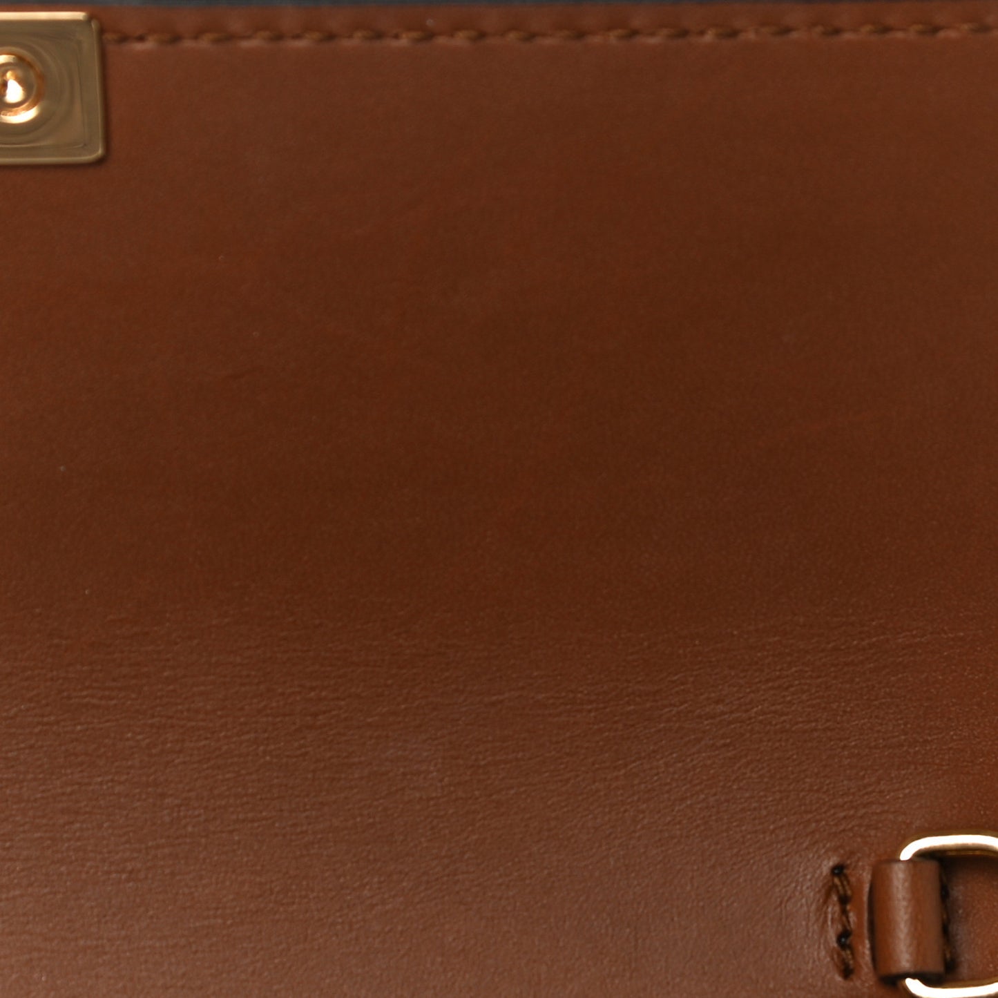 GG Supreme Monogram Moon Calfskin Padlock Continental Chain Wallet Beige Ebony Black