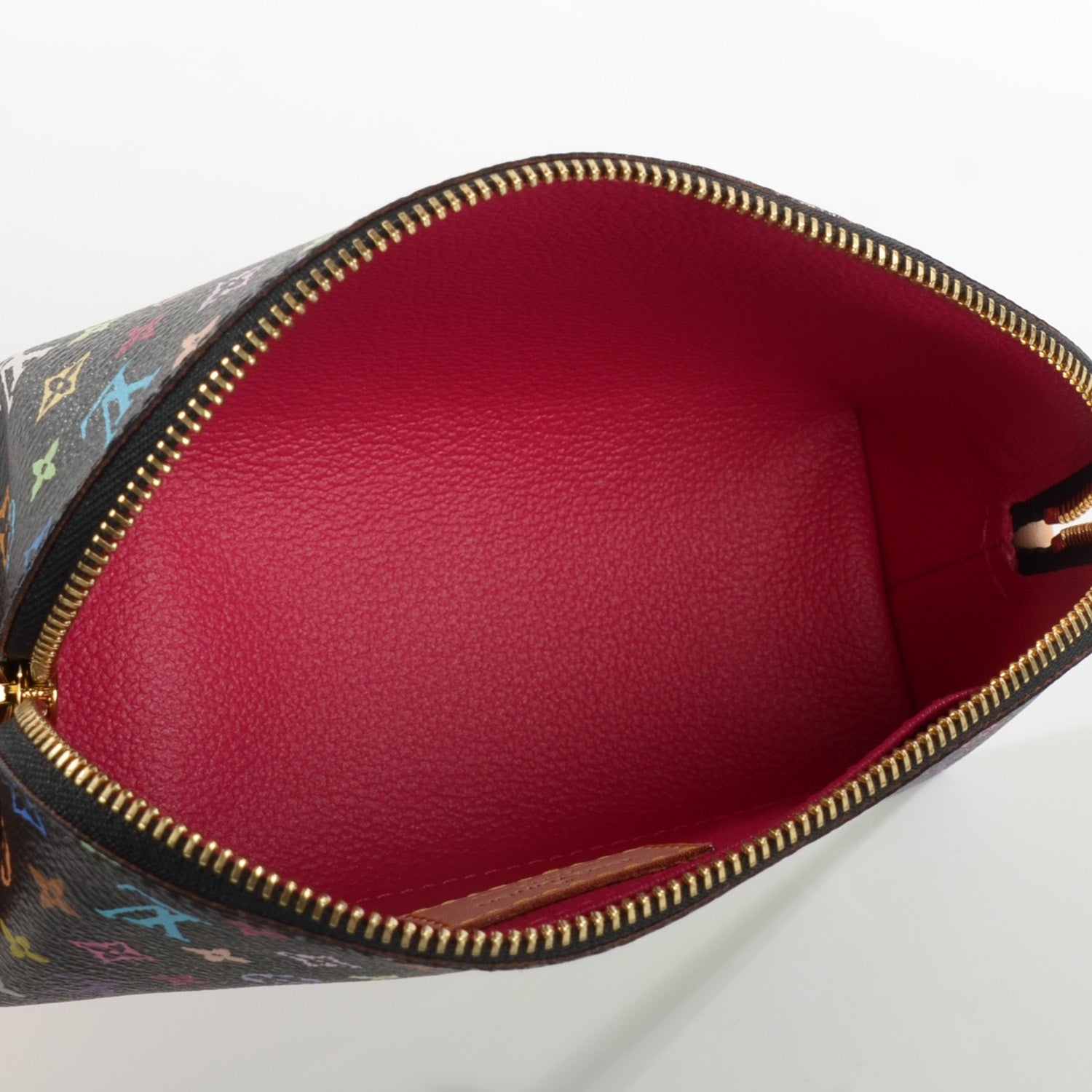 Louis Vuitton Monogram Multicolor Cosmetic Pouch Black Grenade 5 of 7