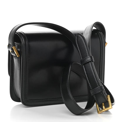 Saint Laurent Smooth Calfskin Small Solferino Satchel Black 4 of 17