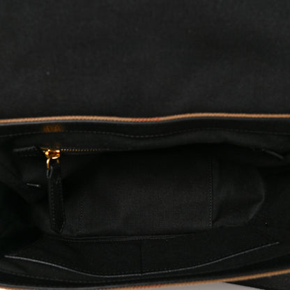 Burberry Canvas Mega Check Small Baildon Messenger Bag Black 4 of 8