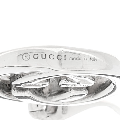 Gucci Sterling Silver Britt Drop Earrings 4 of 5
