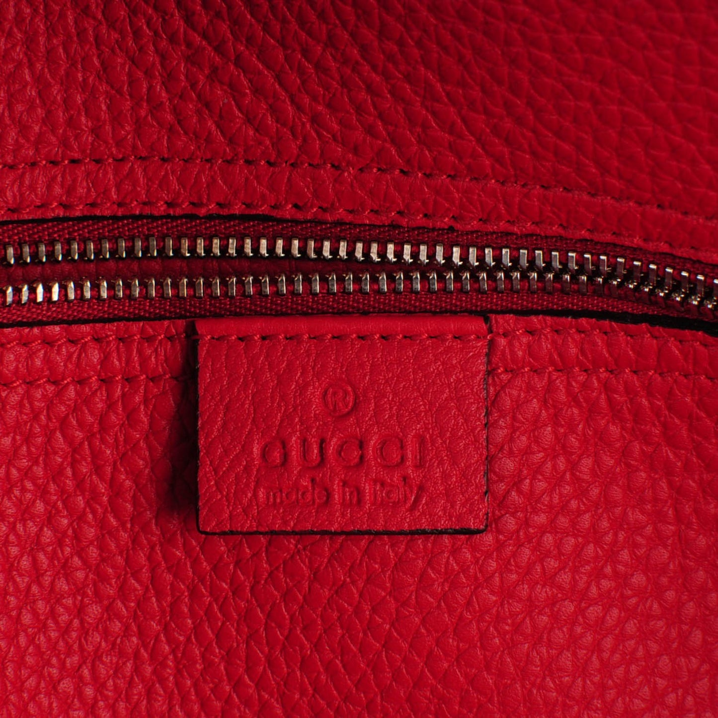 Soft Calfskin Small Jackie Top Handle Bag Hibiscus Red