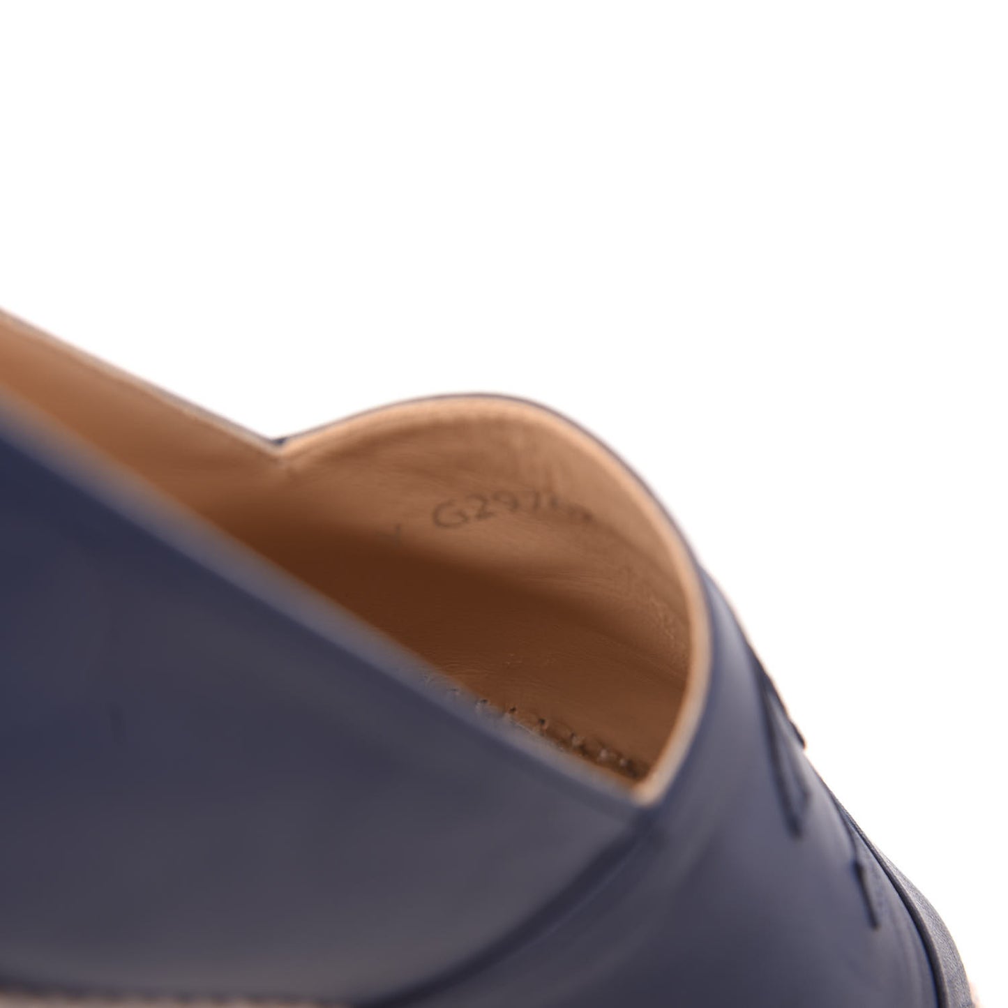 Lambskin CC Espadrilles 39 Dark Navy