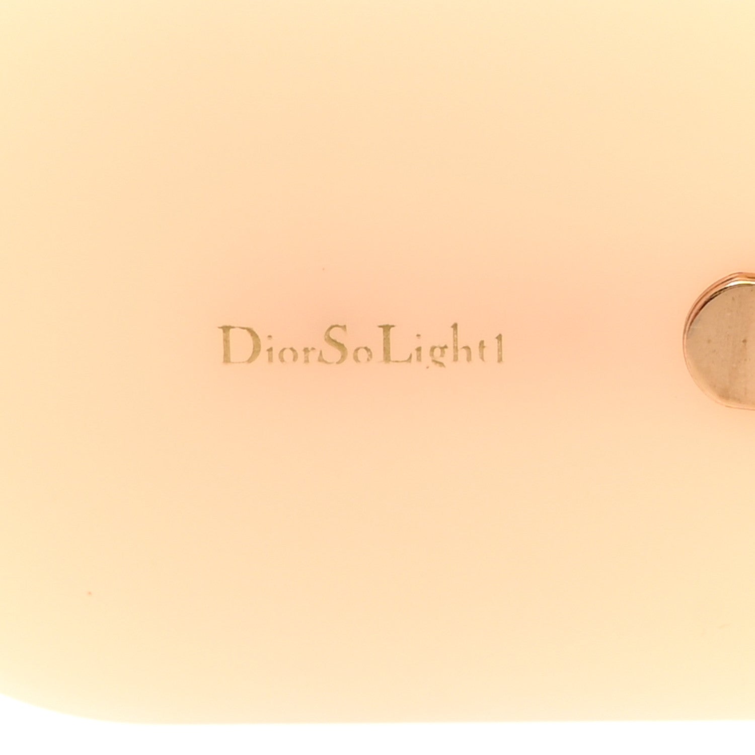 Christian Dior Acetate DiorSo Light 1 Shield Sunglasses Ivory 8 of 9