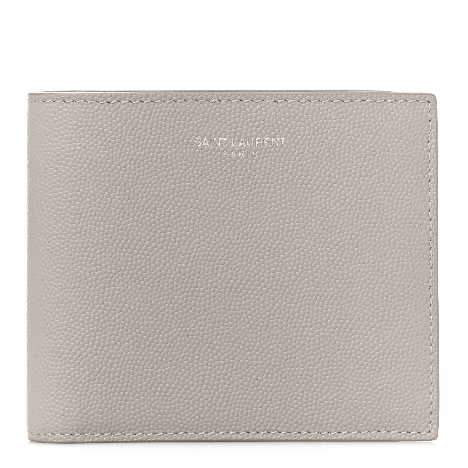Saint Laurent Grain De Poudre Paris East West Wallet Storm 1 of 9