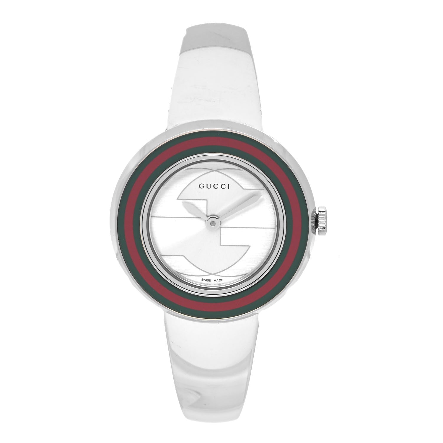 Gucci Stainless Steel 27mm U-Play Quartz Watch 1 of 4