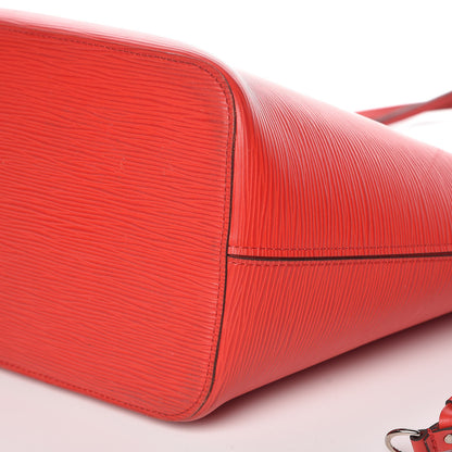 Louis Vuitton Epi Neverfull MM Coquelicot 7 of 25