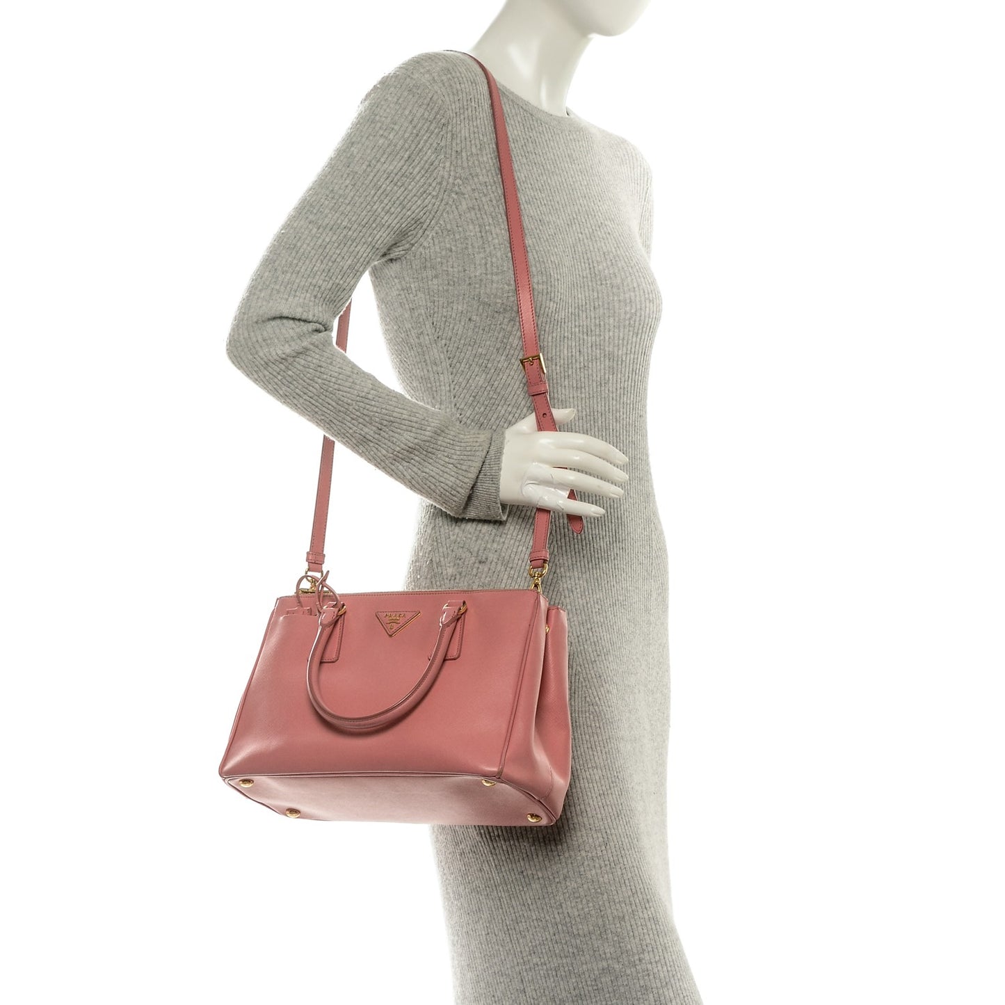 Saffiano Small Galleria Double Zip Tote Tamaris