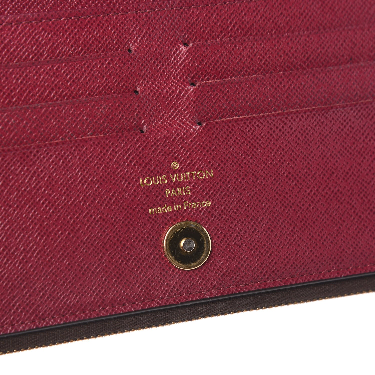 Louis Vuitton Monogram Adele Wallet Fuchsia 5 of 6