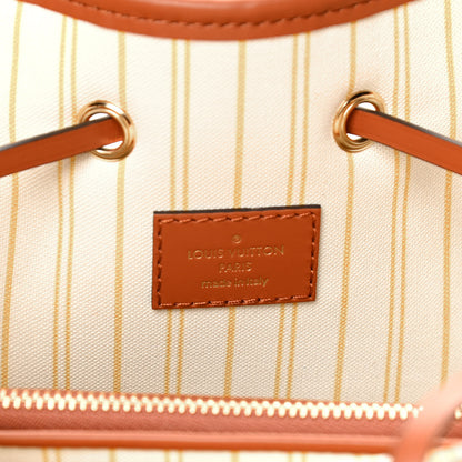 Louis Vuitton Raffia Calfskin Monogram Neonoe MM Tan 8 of 8