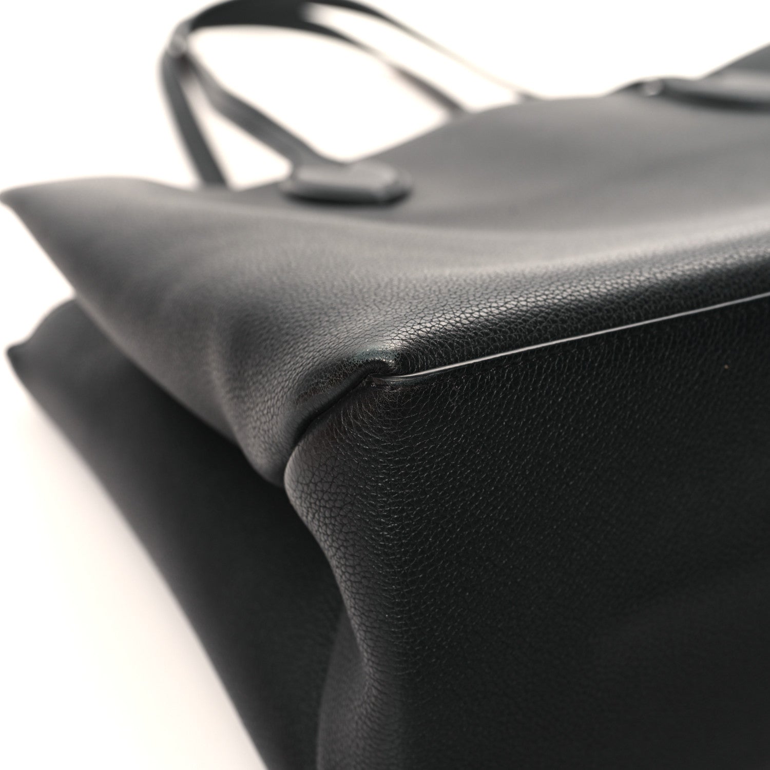 Louis Vuitton Grained Calfskin Lockme Shopper Black 11 of 14