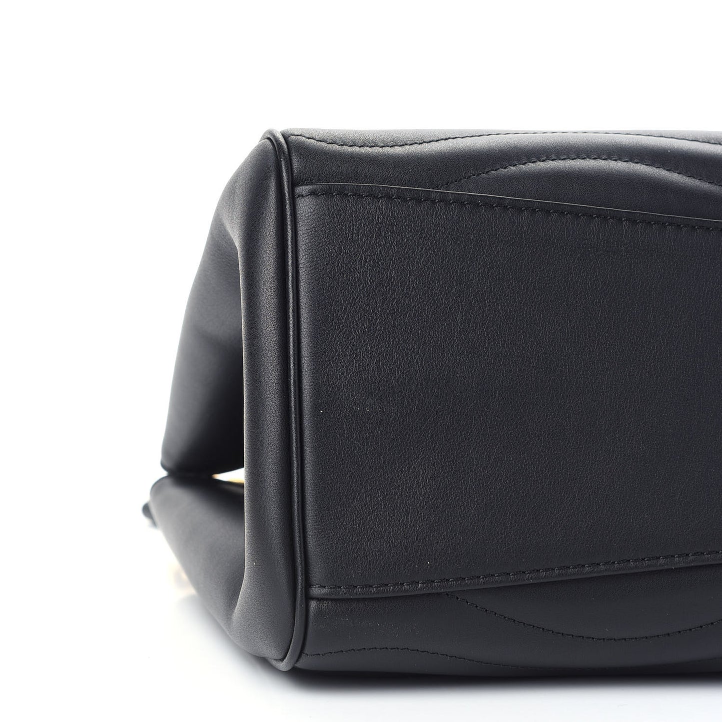 Calfskin New Wave Chain Tote Black