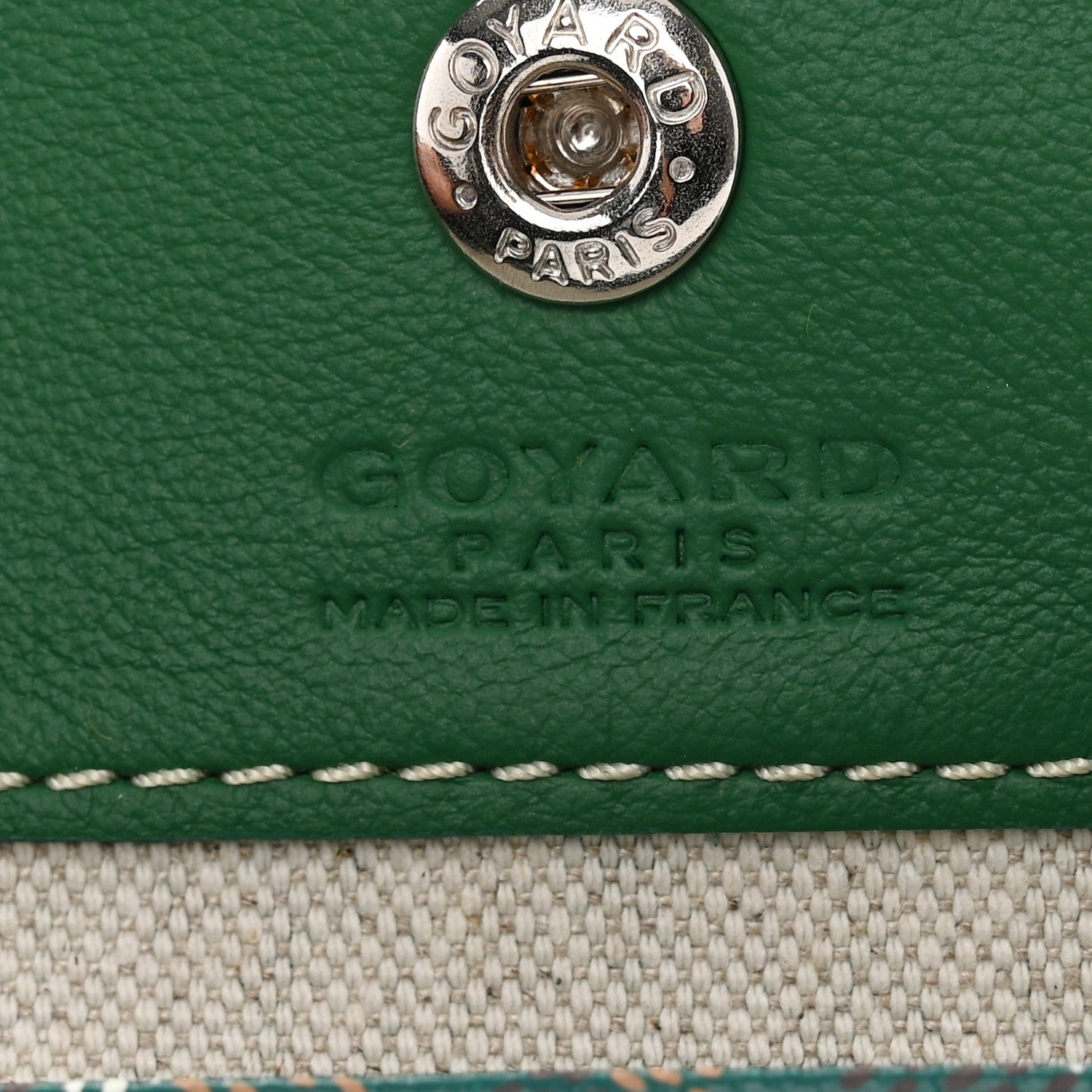 Goyard Goyardine Reversible Mini Anjou Green 13 of 19