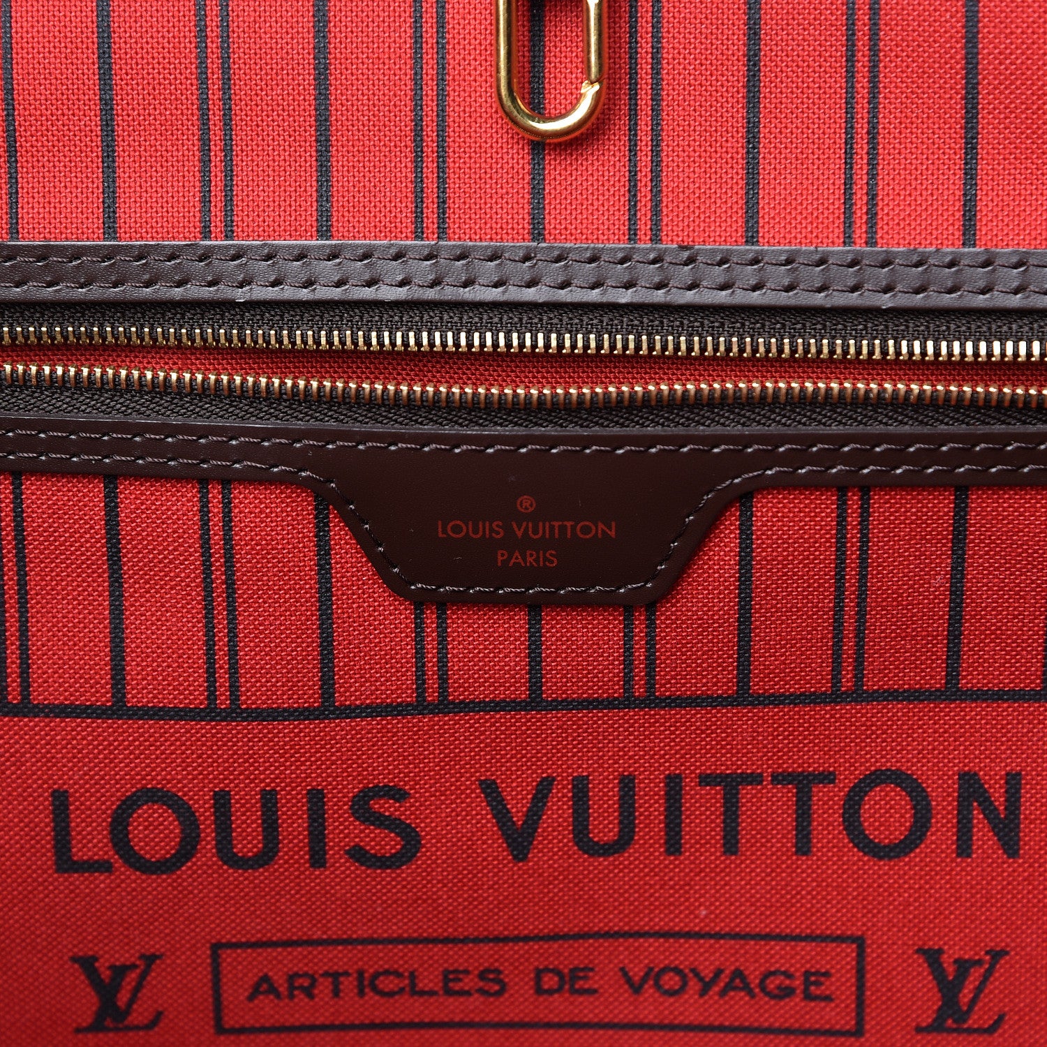 Louis Vuitton Damier Ebene Neo Neverfull GM 6 of 13