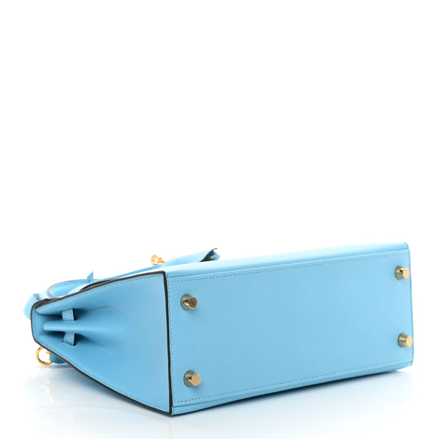 Hermes Epsom Kelly Sellier 25 Celeste 3 of 10