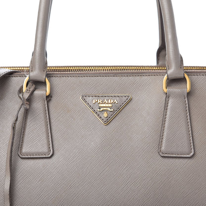 Prada Saffiano Large Galleria Double Zip Tote Argilla 11 of 11