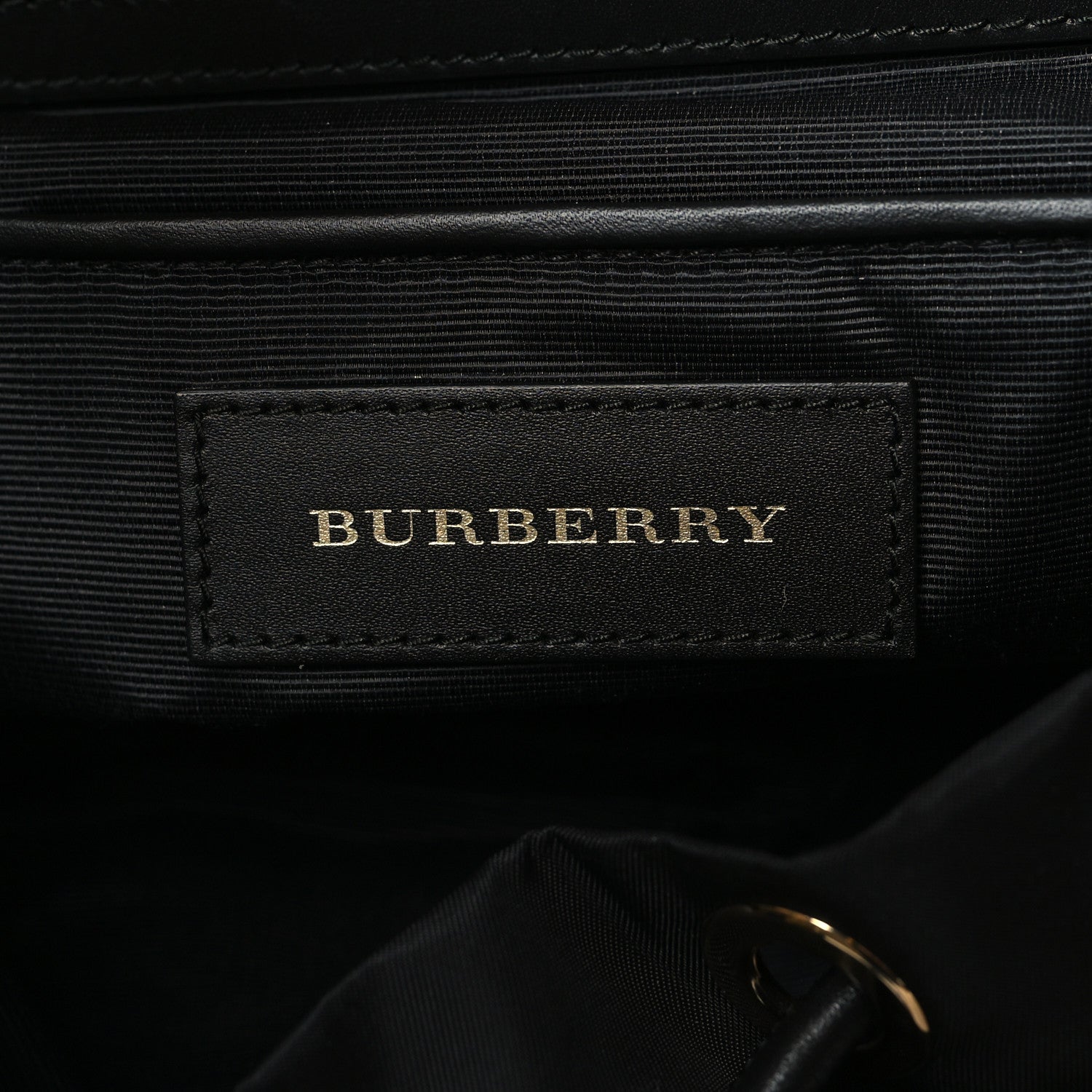Burberry Nylon Large Rucksack Backpack Black 6 of 9